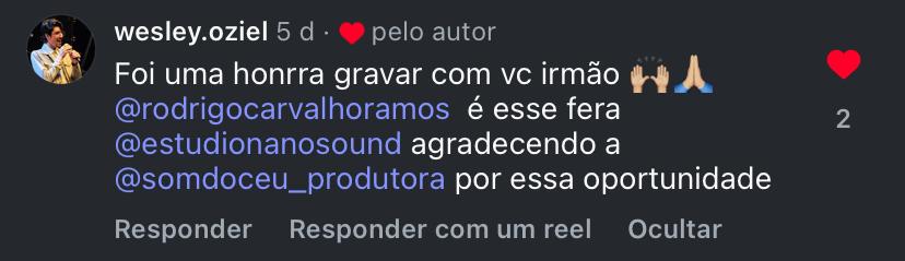 Avaliação cinco estrelas do Nano Sound